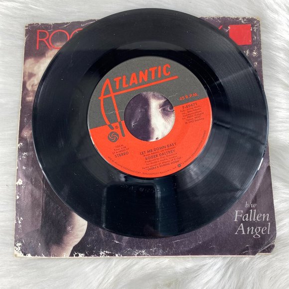 Roger Daltry (The Who) - Let Me Down Easy - 45RPM Vinyl 7" - PIC COV- 1985 - Picture 1 of 4